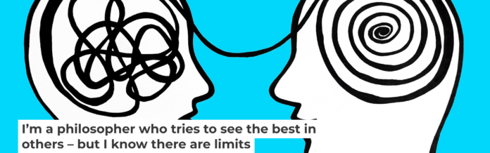 Interpreting someone’s thoughts or actions can mean balancing their agency against the good. Kateryna Kovarzh/iStock via Getty Images